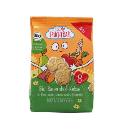 FruchtBar まきばのクッキー 8か月から 100gのパッケージ