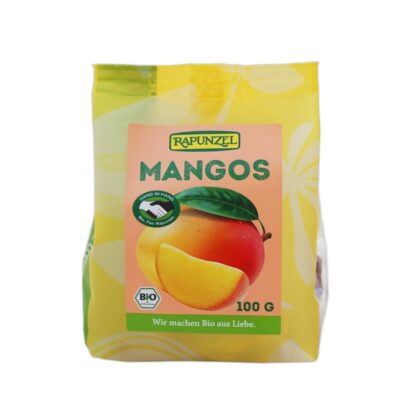 Rapunzel ドライマンゴー 100gのパッケージ